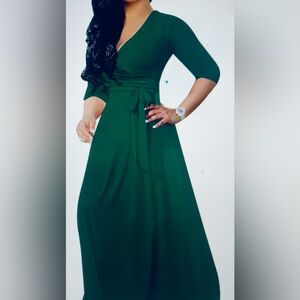 Elegant Green Dress